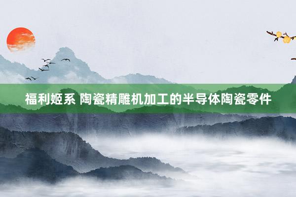 福利姬系 陶瓷精雕机加工的半导体陶瓷零件