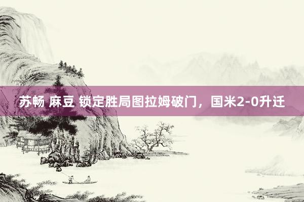 苏畅 麻豆 锁定胜局图拉姆破门，国米2-0升迁