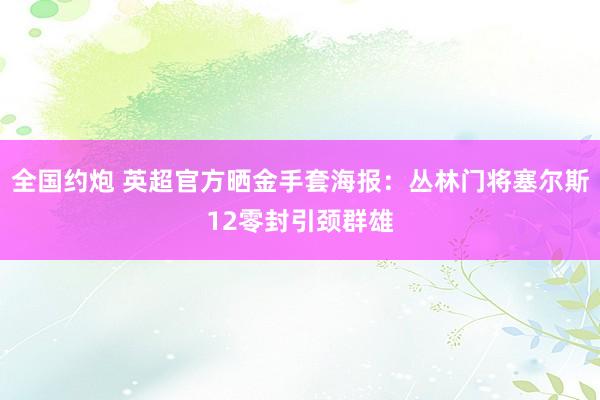 全国约炮 英超官方晒金手套海报：丛林门将塞尔斯12零封引颈群雄