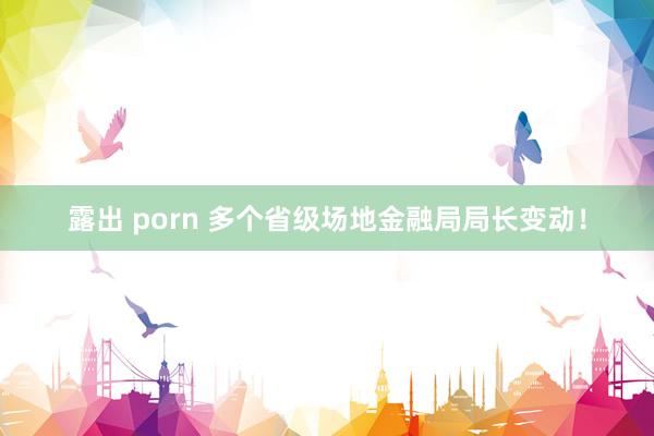 露出 porn 多个省级场地金融局局长变动！